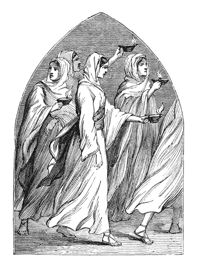 Gelijkenis van de tien maagden.